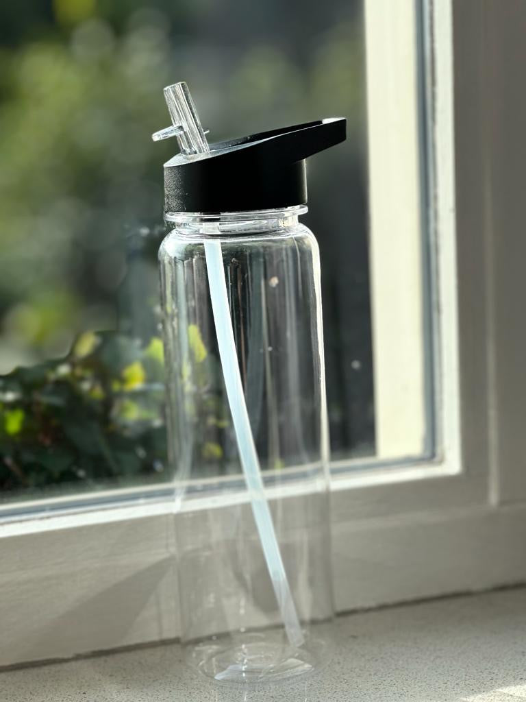 Drinkbottle with straw - 700ML
