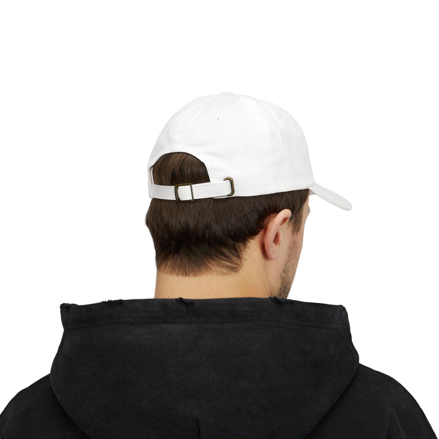 404 Motivation Not Found Dad Cap,  Funny Gift for Father's Day, Everyday Wear Cap, Adjustable White Hat