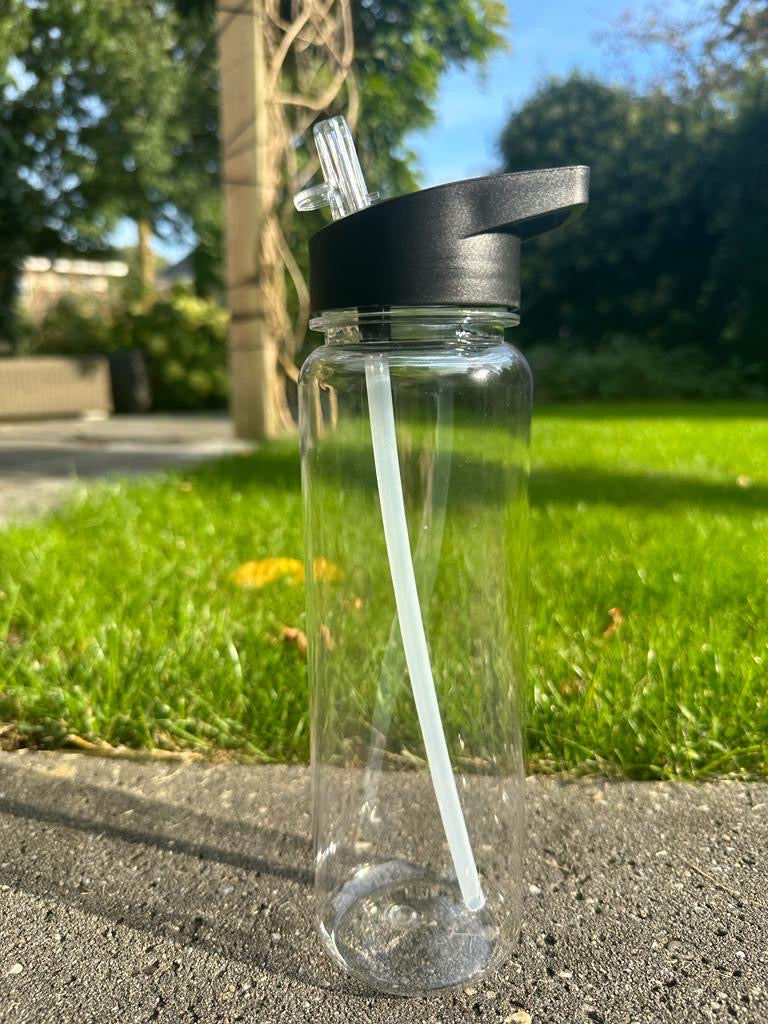 Drinkbottle with straw - 700ML